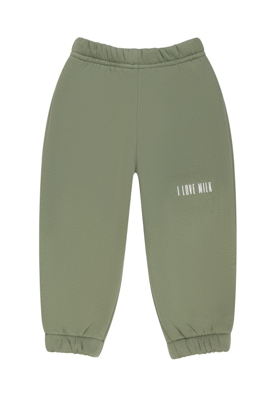 Pure - Kids sweatpants Olive