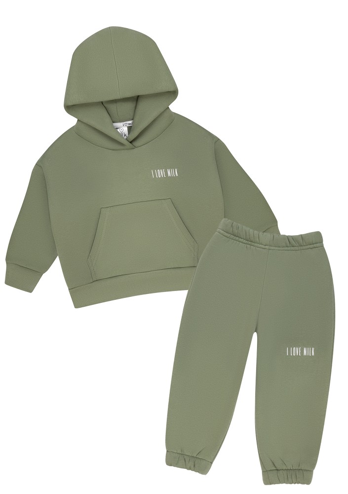 Pure - Spodnie dziecięce Olive