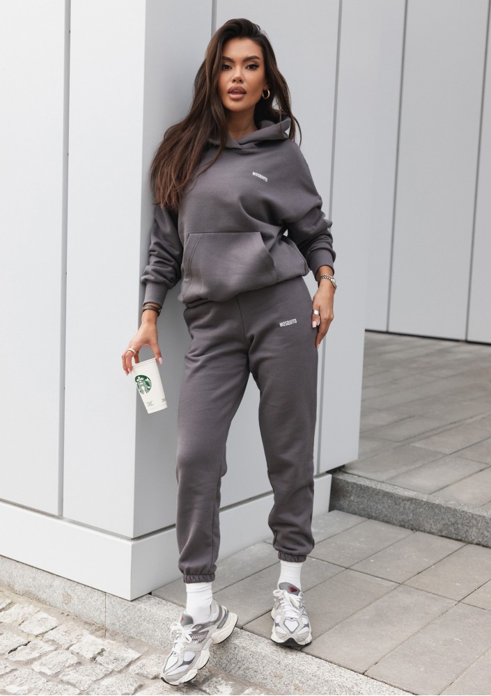 Dark Stone loose fit sweatpants