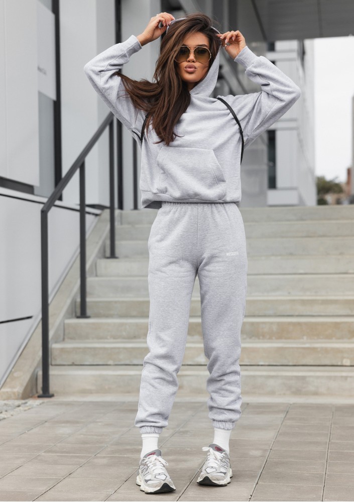 Pure - Grey melange sweatpants