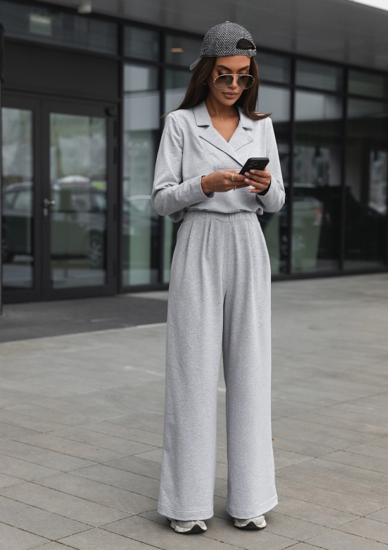 Onix - Bluza z kołnierzykiem Grey Melange