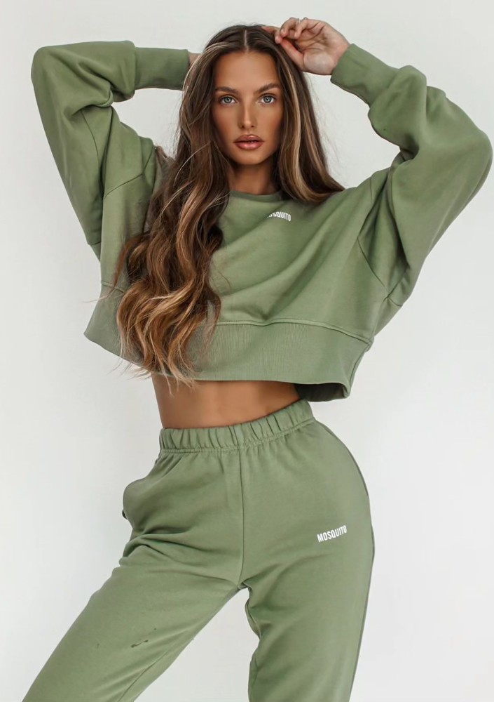 Shore - Olive green sweatshirt