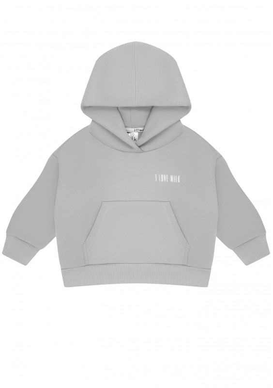 Pure - Gray rock kids hoodie