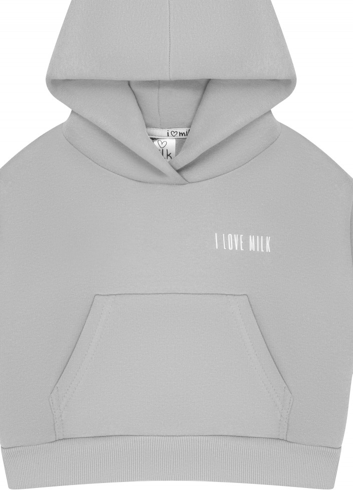 Pure - Gray rock kids hoodie
