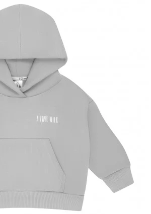 Pure - Bluza dziecięca z kapturem Gray Rock