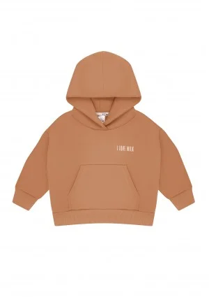 Pure - Bluza dziecięca z kapturem Dusty Orange