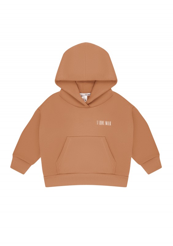 Pure - Dusty orange kids hoodie
