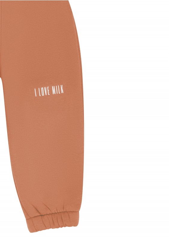 Pure - Dusty orange kids sweatpants