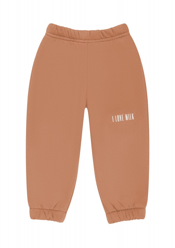 Pure - Dusty orange kids sweatpants