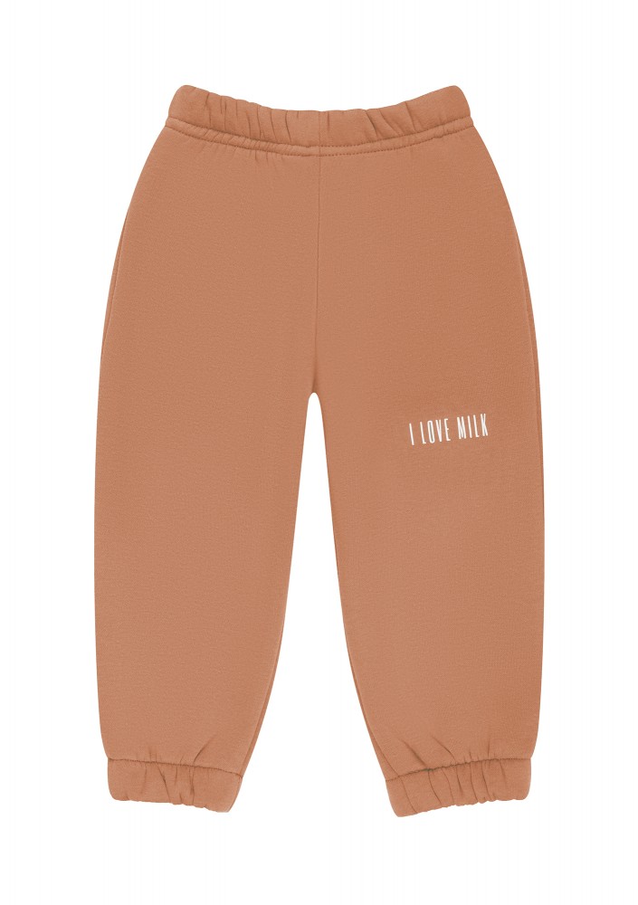 Pure - Dusty orange kids sweatpants