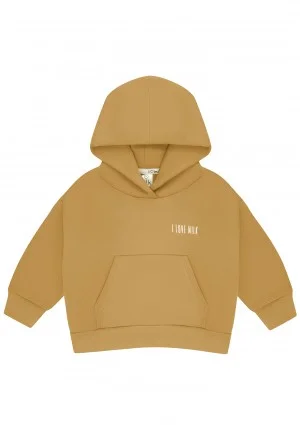 Pure - Bluza dziecięca z kapturem Amber Yellow