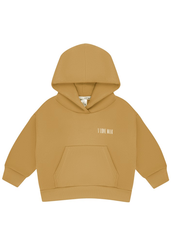 Pure - Amber yellow kids hoodie
