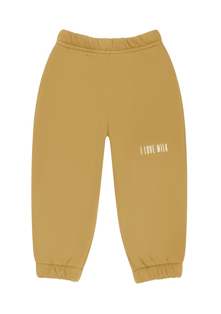 Pure - Amber yellow kids sweatpants