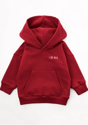 Pure - Cherry red kids hoodie