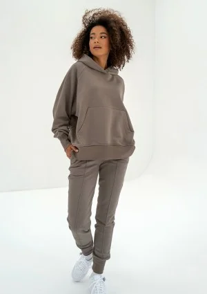 Hoody - Savannah tan brown sweatpants