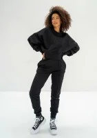 Hoody - Black sweatpants