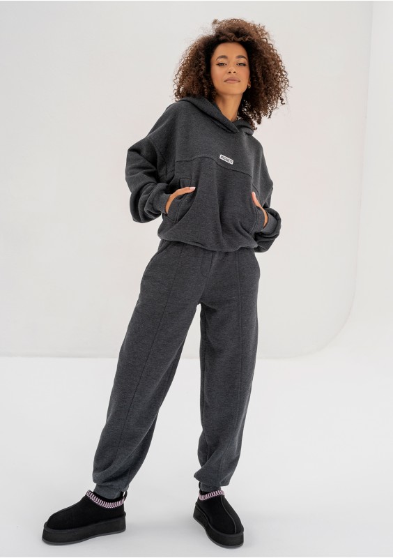 Camp - Dark melange sweatpants