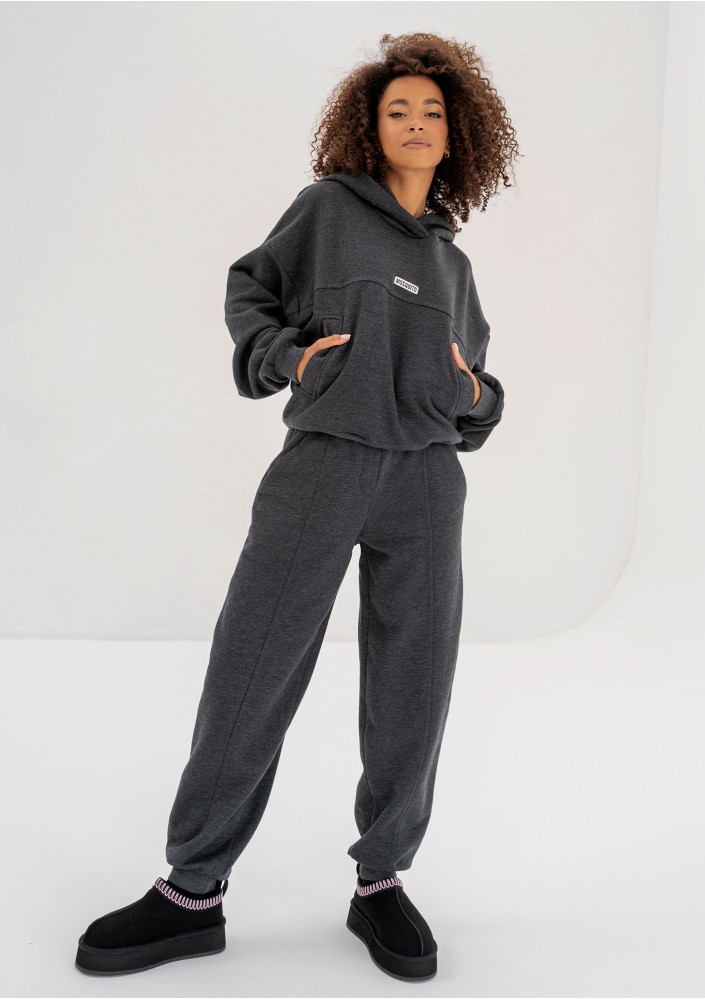 Camp - Dark melange sweatpants