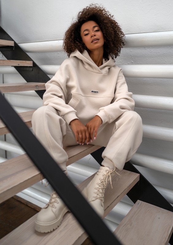 Camp - Bluza z kapturem i naszywką logo Coconut