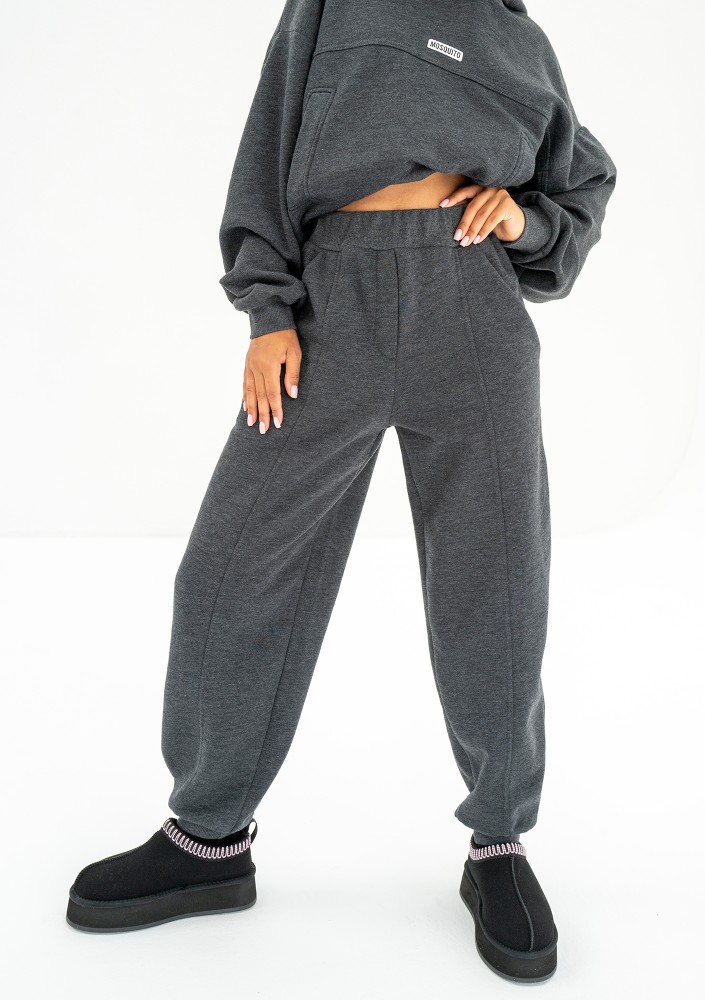 Camp - Dark melange sweatpants