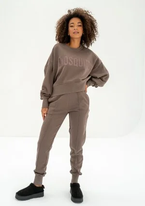 Hoody - Savannah tan brown sweatpants