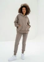Hoody - Simply taupe sweatpants