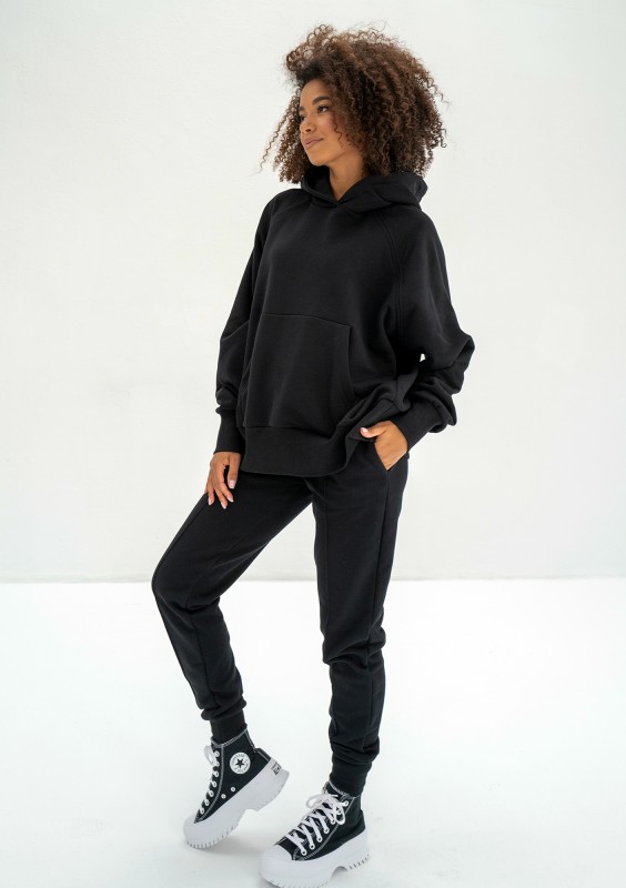 Hoody - Spodnie dresowe jogger Black