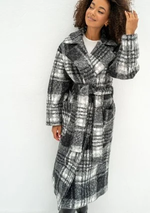 Blade - Checked boucle coat