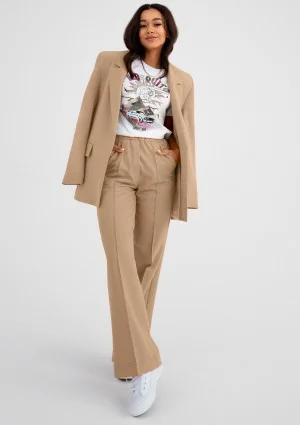 Zura - Beige oversize blazer
