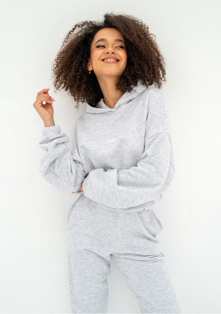 Icon - Light melange hoodie