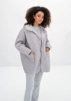 Madden - Grey quilted oversized jacket