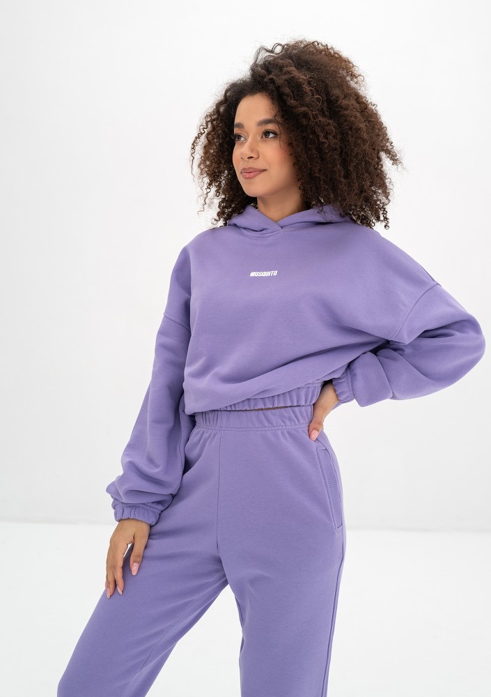 Icon - Bluza z kapturem i ściągaczem Grape Fruit