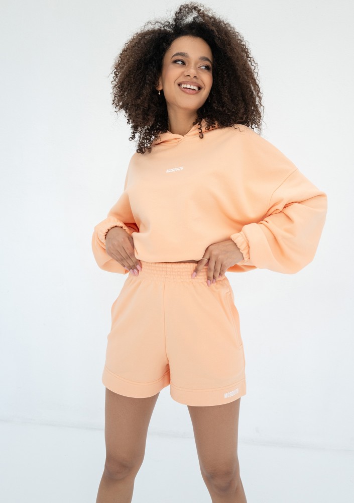 Bane - Peach fuzz orange shorts