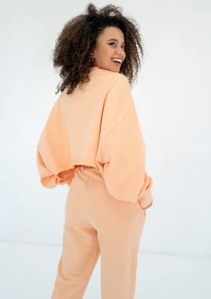 Shore Crop - Bluza oversize Peach Fuzz