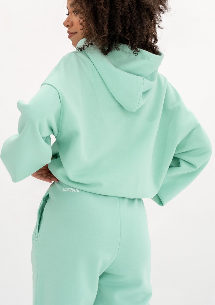 Icon - Bluza z kapturem i ściągaczem Fresh Mint