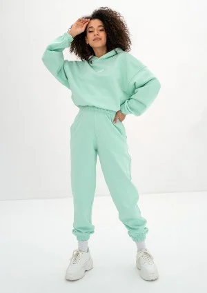 Icon - Bluza z kapturem i ściągaczem Fresh Mint