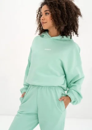 Icon - Bluza z kapturem i ściągaczem Fresh Mint