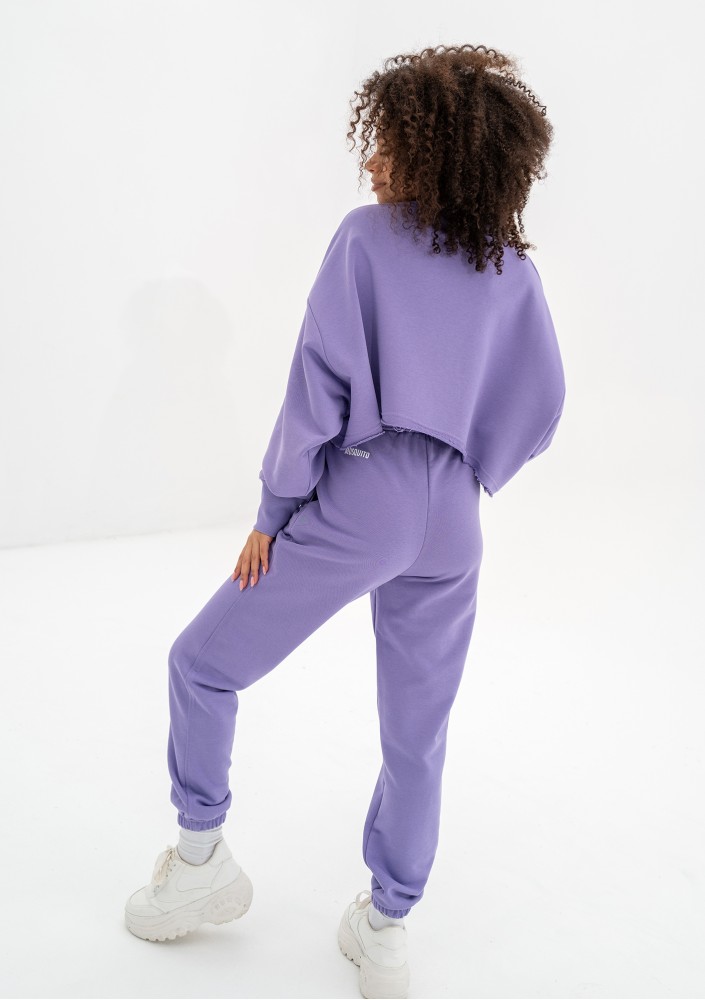 Shore Crop - Bluza oversize Grape Fruit