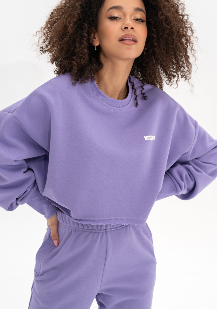 Shore Crop - Bluza oversize Grape Fruit