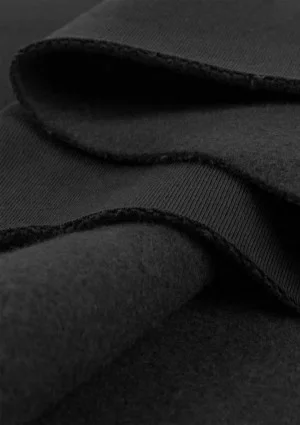 Based - Black oversize zipped sweatshirt