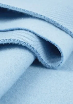 Based - Rozpinana bluza oversize ze stójką Baby Blue