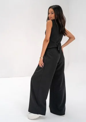Mocca - Black vest