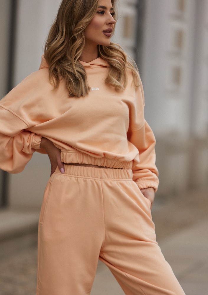 Icon - Peach fuzz orange hoodie