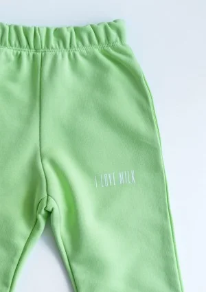 Pure - Kids sweatpants Lime Green