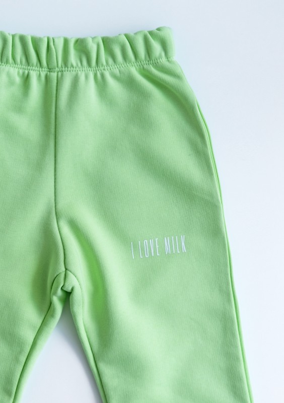 Pure - Spodnie dziecięce Lime Green