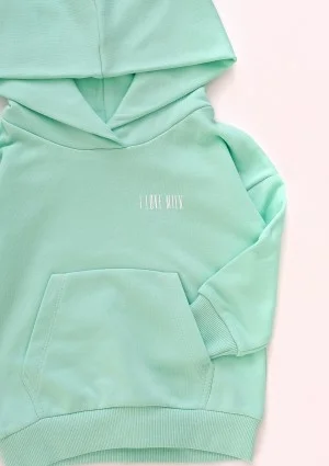 Pure - Bluza dziecięca z kapturem Fresh Mint