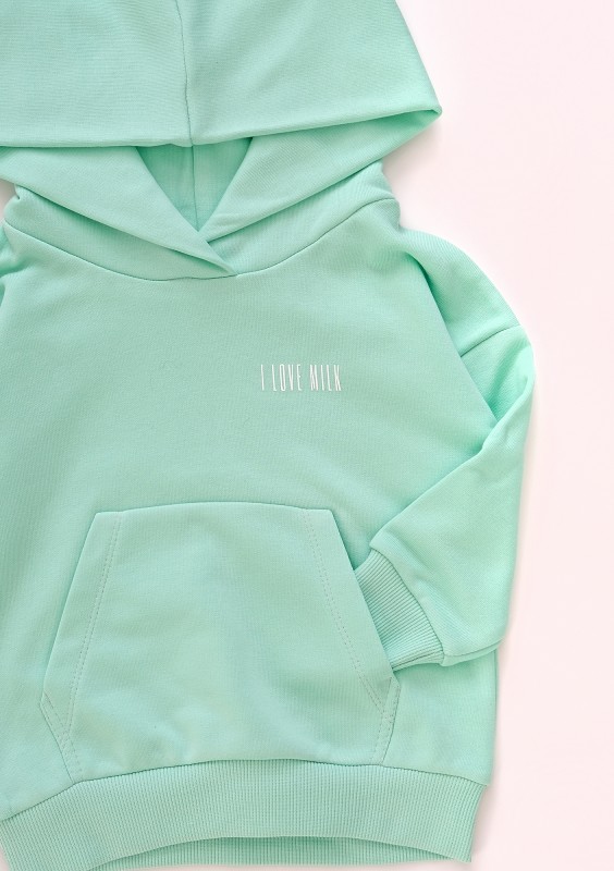 Pure - Kids hoodie Fresh Mint