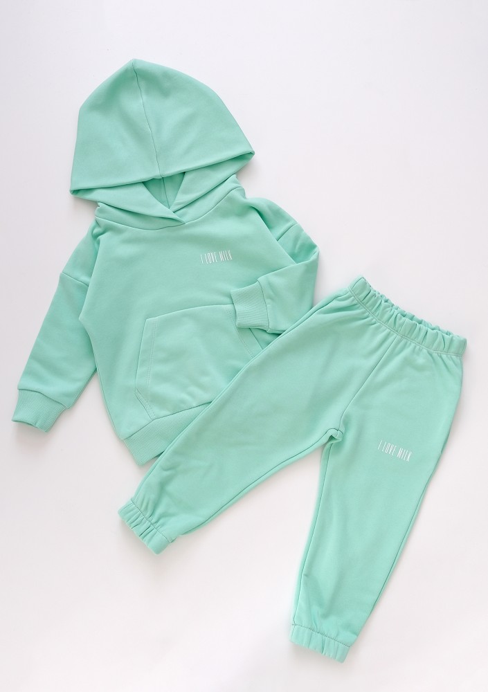 Pure - Kids hoodie Fresh Mint
