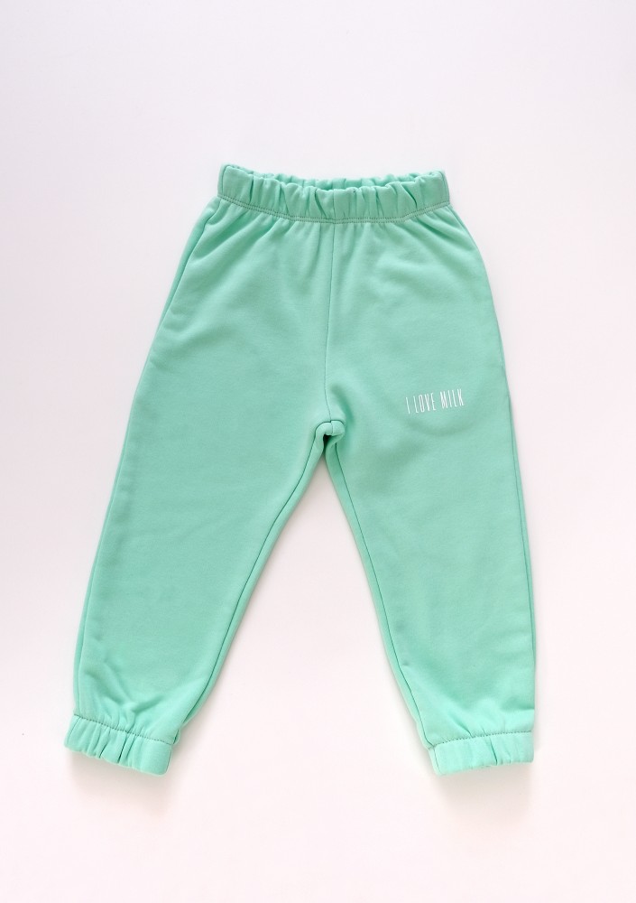 Pure - Kids sweatpants Fresh Mint