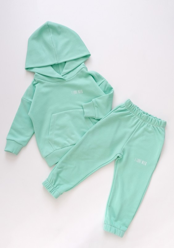 Pure - Kids sweatpants Fresh Mint